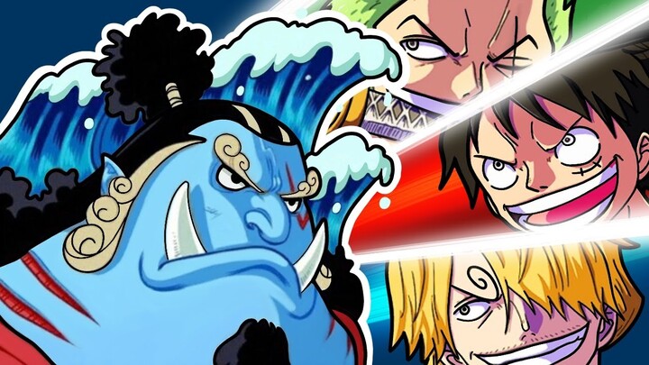 JINBE'S Fit Within THE MONSTER TRIO (Luffy's Commanders)