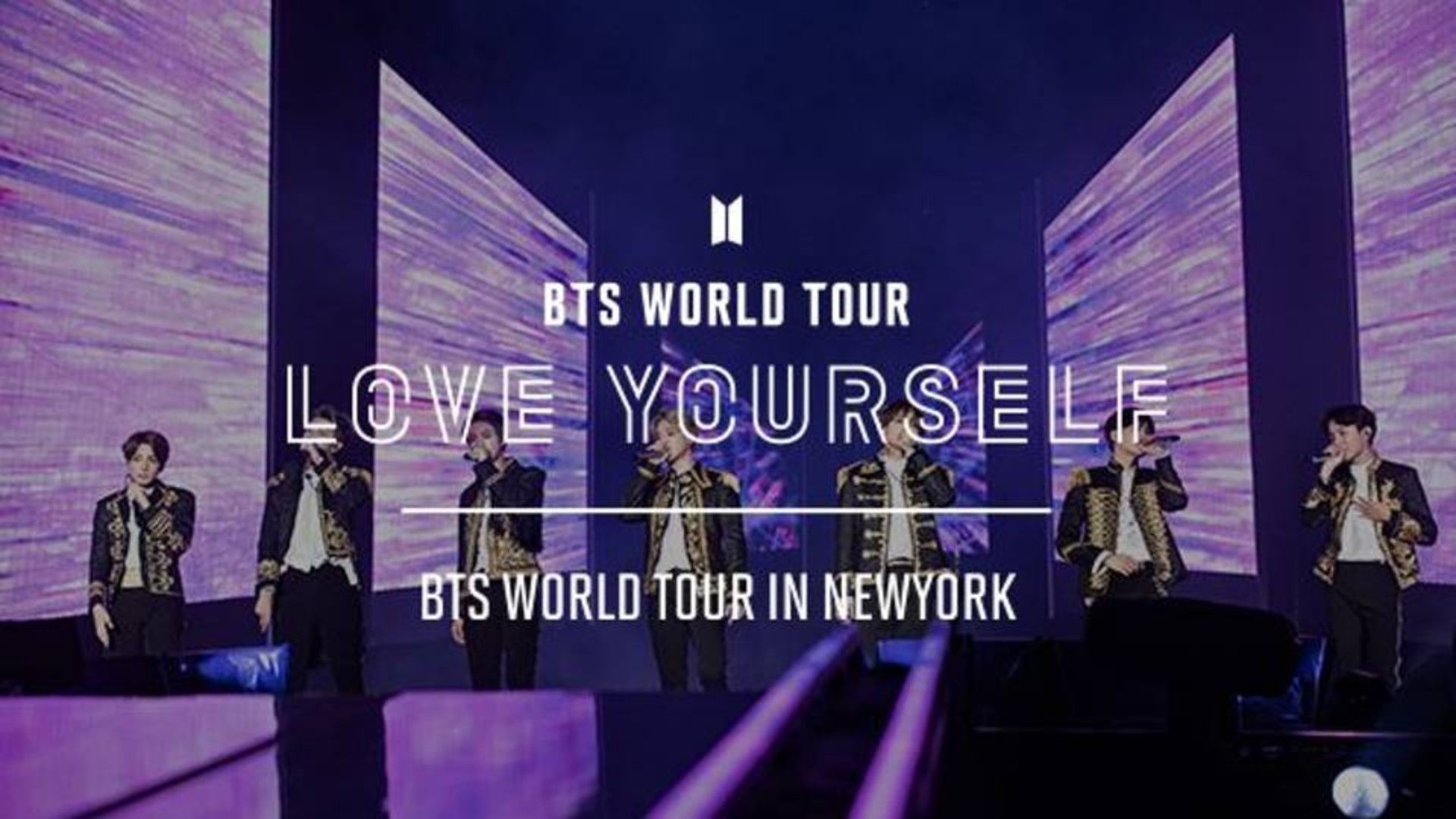 BTS World Tour 'Love Yourself' In New York (2018) - BiliBili