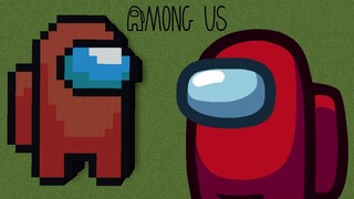 Build Pixel Among Us in Minecraft!