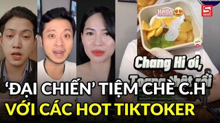 Xôn xao "đại chiến" tiệm chè C.H với hot tiktoker "Cô gái có râu"