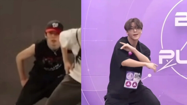 การแสดงเต้นเดียวกัน ความตีความที่แตกต่างระหว่างไอดอลกับนักเต้น — Lucky Macho บนหน้าจอเดียวกัน [ALD1]