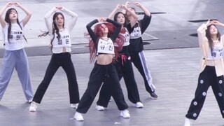 彩排也跳那么劲！NMIXX 8.10音乐节线下演出彩排版O.O现场
