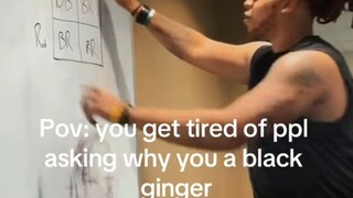 你问我为什么我的头发是红色的