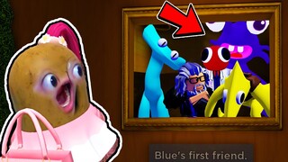 MOMON MENEMUKAN RUANG RAHASIA RAINBOW FRIENDS 2 ft @BANGJBLOX