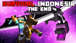 KITA LAWAN ENDER DRAGON PAKE CARA NENEK MOYANG !! - Minecraft Survival Indonesia (Eps.11)