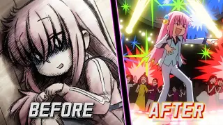 She Went From SUPER INTROVERT to The World NO.1Â Guitarist - Anime Recap
