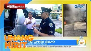 Caught on Cam— SUV, bigla na lang lumiyab?! | Unang Hirit