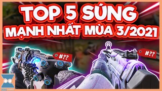 CALL OF DUTY MOBILE VN | TOP 5 SÚNG MẠNH NHẤT SEASON 3/2021 | Zieng Gaming