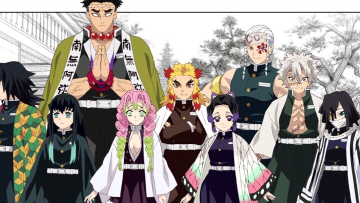 [Kimetsu no Yaiba] Easter Egg: Rapat Para Pilar (Kanawo, Giyu, Sanemi, Tengen) ( ͡° ͜ʖ ͡°)✧