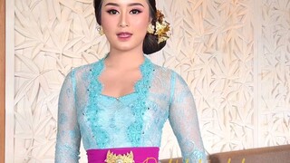 kebaya biru bikin c@ndu😍