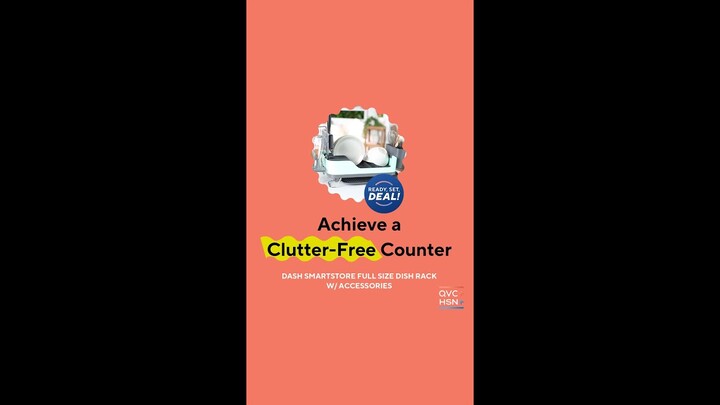 Achieve a Clutter-Free Kitchen Counter | Ready, Set, Deal! | QVC+ HSN+