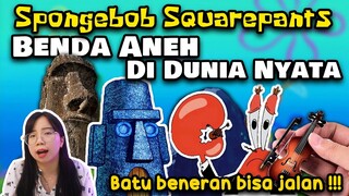 5 Benda Aneh Spongebob yang Ternyata ada di Dunia Nyata ??! | Biola Mini Mr.Crap super lucu