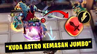 BENGKAK PENUHIN MAP! LEOMORD ASTRO STARCORE PETIR! - Magic Chess Mobile Legends