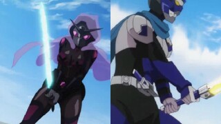 Kuroizu transforms into Sword God Breda and Dark Breda