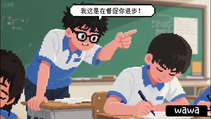 高中时期班里的strong哥