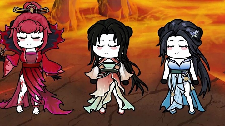 The four swords of Zhu Xian are actually girls!!!