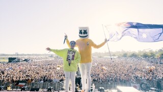 Marshmello Takes The Stage In The Land Down Under