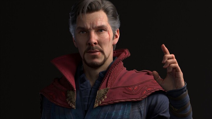 [3D Modeling] UP worked hard for 2 months just to reproduce Doctor Strange's classic hand gesture - 