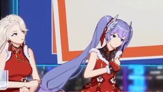 What is A hand warming the big family