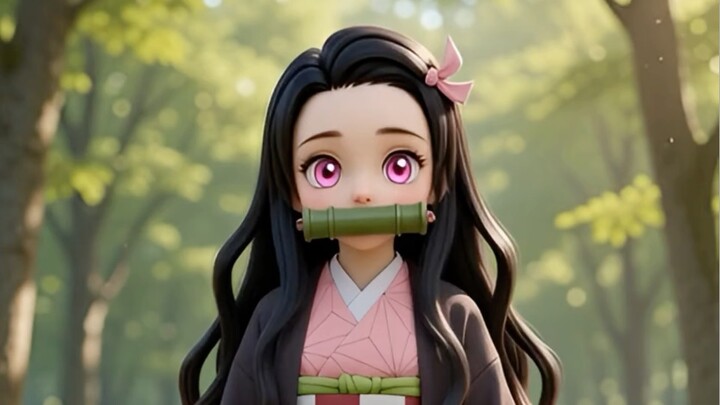 Nezuko - Demon Slayer, absolute cutie🌸🫰🏻🌷