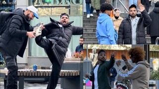 I nearly lost my leg prank | money grows on his long hair prank | calling strangers | joker pranks