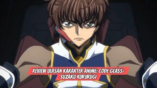 Review Ulasan Karakter Anime:Code Geass-Suzaku Kururugi