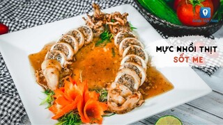 Hướng dẫn cách làm món MỰC NHỒI THỊT SỐT ME | Feedy TV