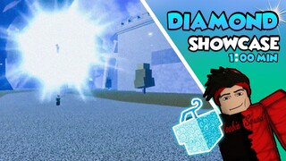 Blox fruits, One minute Diamond showcase