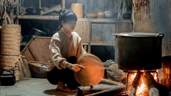 Làm nồi bánh chưng siêu to đón Tết khiến ai xem cũng phải nhớ nhà I Mái Nhà Tranh