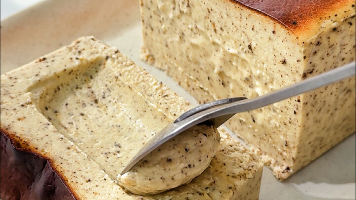 وصفة من أعظم الأساتذة! باسك بطعم شاي إيرل غراي بنواة طرية – ناعم وسلس كالمثلجات!