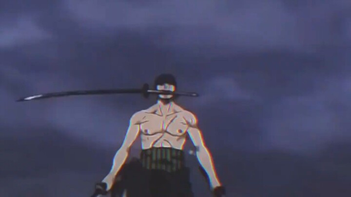 King Zoro mode gigit pedang lawan auto terbang😝