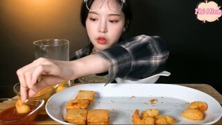 Nốc bia lạnh cùng tôm chiên 2 loại bột và dừa 7 #amthuc