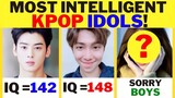 Smartest Kpop Idols (Genius KPOP Idols With The Highest IQ)