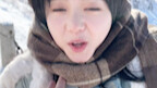 我们两个南方人真没看过这么大的雪