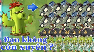 Phát hiện mới: đạn của xương rồng Cactus không xuyên được zombie - plants vs zombies 2 - MK Kids