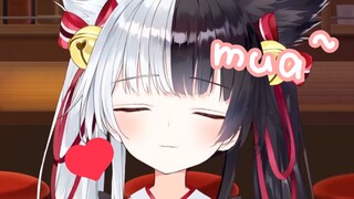 【有栖Mana】不来接一个吻吗？脑髓吸食警告