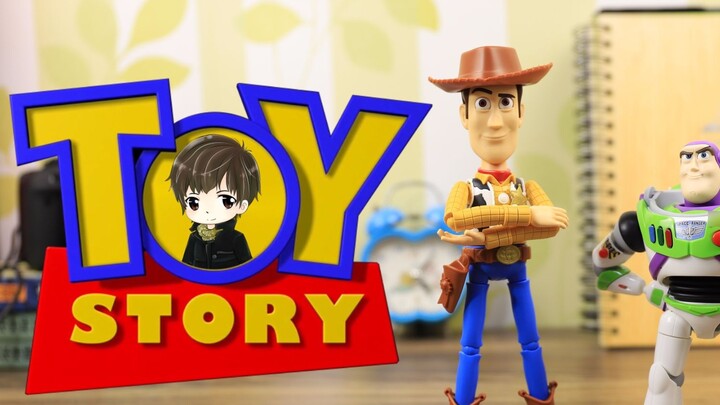 [Pemutaran model stop-motion] Bandai Toy Story Woody & Buzz Lightyear mencoba proses perakitan khusu