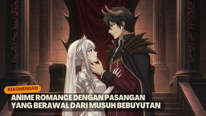 Rekomendasi anime romance dengan pasangan yang berawal dari musuh bebuyutan