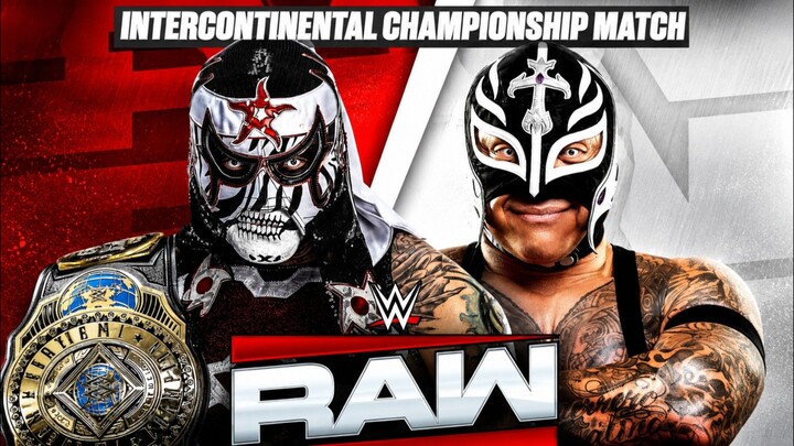 Penta vs Rey Mysterio Intercontinental Title Match - 8 June 2026