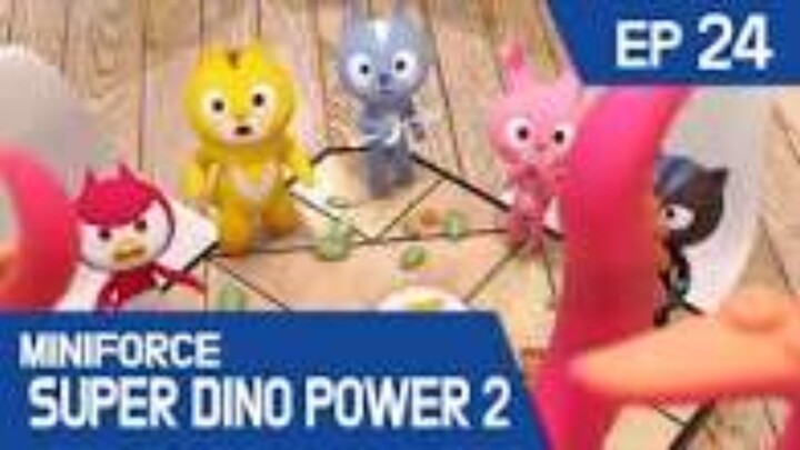 [English dub.] MiniForce Super Dino Power 2 EP24 – Canva and the Giant Octopus
