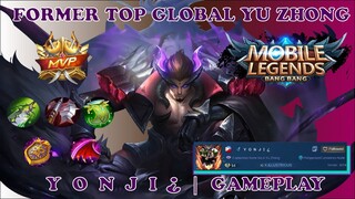 AMAZING FORMER TOP GLOBAL YU ZHONG BEST WHOLE GAMEPLAY!! - MLBB | Maniac | Item | Build| Tutorial|