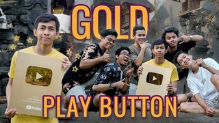 PERJUANGAN 3 TAHUN DI RUSIA! - AKHIRNYA UNBOXING GOLD PLAY BUTTON DI BALI