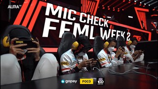 MIC CHECK FFML SEASON 3 WEEK 2