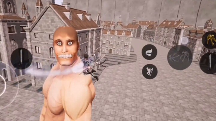 The graphics quality of the mobile game version of Attack on Titan really amazed me, and it also has