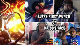 Luffy first punch on kaido's face#kaidovsluffy