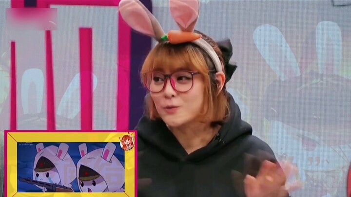 Tahun Itu Kelinci Itu didiktekan oleh wanita yang melakukan sulih suara. Saya sering meneteskan air 