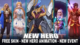 NEW HERO - 2 FREE PERMANENT SKIN & TANGGAL RILIS ( Release date ) | Mobile Legends #WhatsNEXT Ep.107