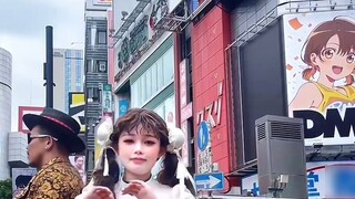 Mekanik Loli Maruko-chan, tas yang mencolok di jalanan Shibuya