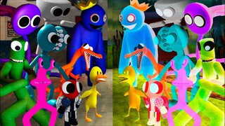 FNF All 3D Rainbow Friends VS Different Ghost Rainbow Friends | Friday Night Funkin Mod Roblox