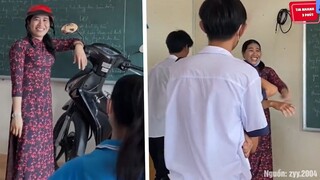 Tặng hẳn 'XE MÁY' cho cô chủ nhiệm, nhóm 'HỌC SINH' khiến dân mạng cười quặn ruột
